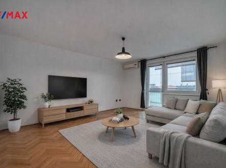 vizualizace obývacího pokoje | Pronájem bytu, 2+1, 56 m²