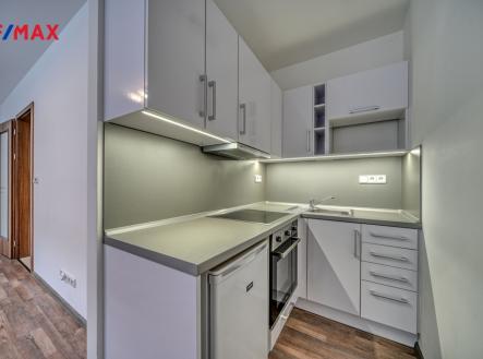 kuchyňský kout | Pronájem bytu, 1+kk, 31 m²