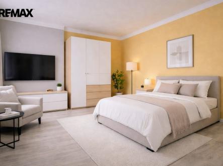 vizualizace místnosti | Prodej bytu, 1+1, 24 m²