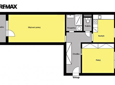 pudorys-ricni-2281-nymburk.jpg | Prodej bytu, 2+1, 61 m²
