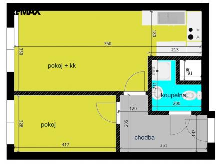 4.jpg | Prodej bytu, 2+kk, 43 m²