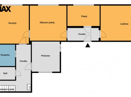 Půdorys | Prodej - dům/vila, 100 m²