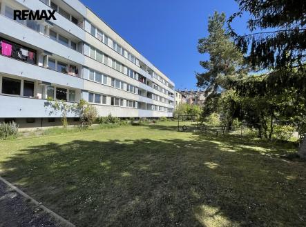 pohled na dům ze dvora | Pronájem bytu, 2+1, 58 m²