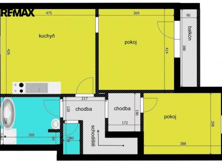 4.jpg | Pronájem bytu, 2+1, 64 m²