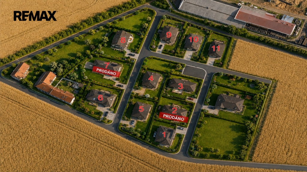 Vizualizace hotové výstavby