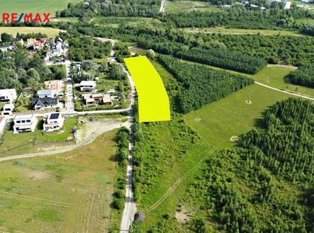 aktuální pohled od jihu | Prodej - pozemek pro bydlení, 6 000 m²