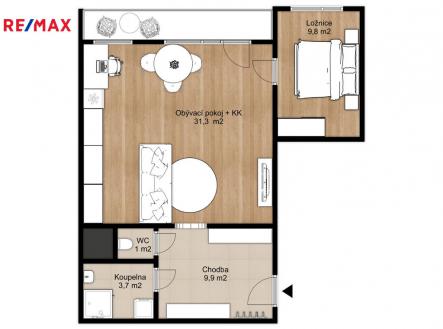 byt-2-kk-malvazinky-2d-v2.jpg | Pronájem bytu, 2+kk, 56 m²