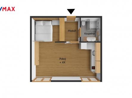 apt-1kk-pudorys.jpg | Prodej bytu, 1+kk, 33 m²