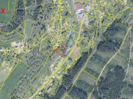 pozemek-1-2-mapa.png | Prodej - pozemek pro bydlení, 3 845 m²