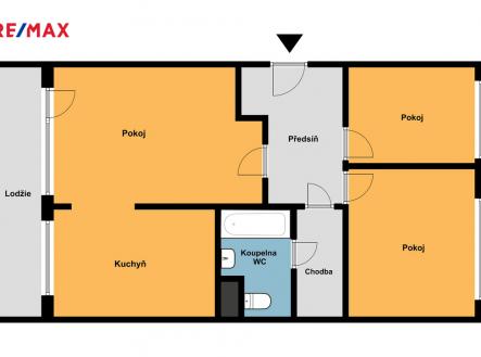 4900-ceskolipska.jpg | Pronájem bytu, 3+1, 55 m²
