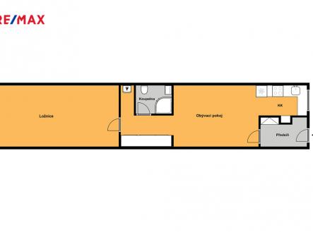 m5191-jeremenkova.jpg | Pronájem bytu, 2+kk, 55 m²