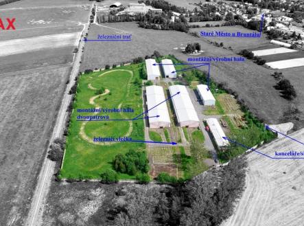 celkový pohled popis | Prodej - skladovací prostor, 10 690 m²