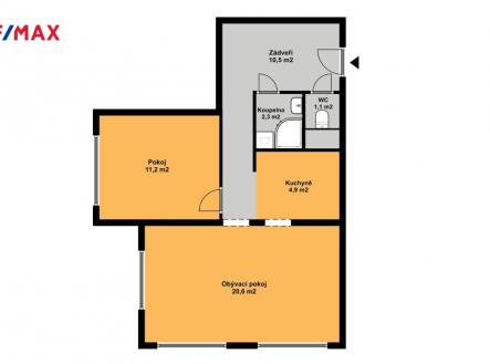 m4245-belocerkevska.jpg | Pronájem bytu, 2+kk, 51 m²