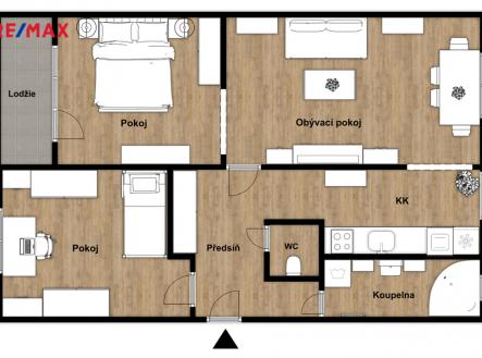 pudorys1.jpg | Prodej bytu, 3+1, 83 m²