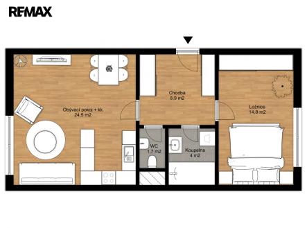 5690-byt-2-kk-plzen-dilenska.jpg | Pronájem bytu, 2+kk, 56 m²