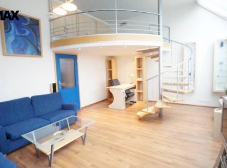 obývací pokoj | Pronájem bytu, 2+kk, 73 m²
