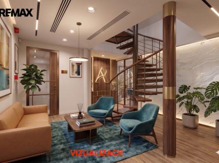 vizualizace | Pronájem - kanceláře, 214 m²