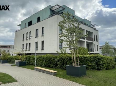 pohled na dům | Prodej bytu, 3+kk, 86 m²