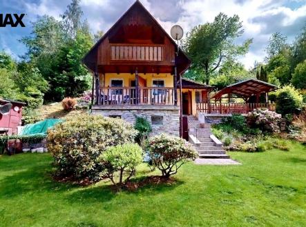 Pohled čelní | Prodej - chata/rekreační objekt, 54 m²