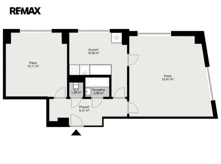 7217-byt-perunova-v2.jpg | Prodej bytu, 2+1, 60 m²
