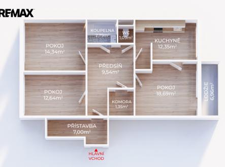 4koty.jpg | Prodej bytu, 3+1, 88 m²