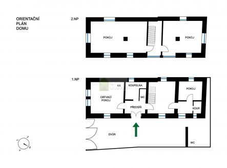 Orientacni_plan_domu_Dolni_Chaloupky.jpg | Prodej - dům/vila, 137 m²