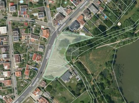 Dubec_Letecky_Katastr_Cisla.jpg | Prodej - pozemek pro komerční výstavbu, 2 901 m²