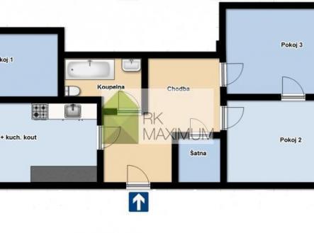 4.jpg | Pronájem bytu, 3+1, 100 m²