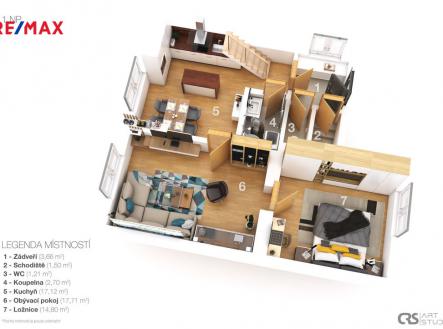 3d-layout-1np.jpg | Prodej - dům/vila, 104 m²