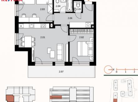 3kk-2-patro.png | Prodej bytu, 3+kk, 72 m²
