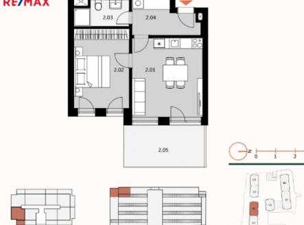 2kk-4-patro.png | Prodej bytu, 2+kk, 47 m²