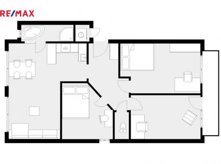 Prodej bytu, 4+kk, 99 m²