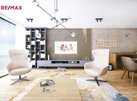 vizualizace | Prodej bytu, 3+kk, 121 m²
