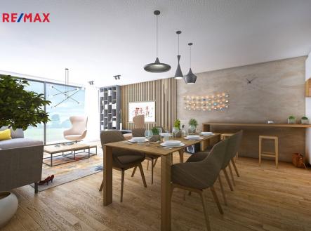 vizualizace | Prodej bytu, 3+kk, 121 m²