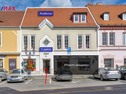 Pronájem obchodních prostor - Masarykovo náměstí, Rokycany | Pronájem - obchodní prostor, 232 m²