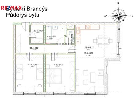 d310.jpg | Prodej bytu, 3+kk, 99 m²