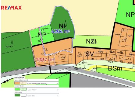 krop-vrut-up-obrys.jpg | Prodej - pozemek pro bydlení, 4 264 m²