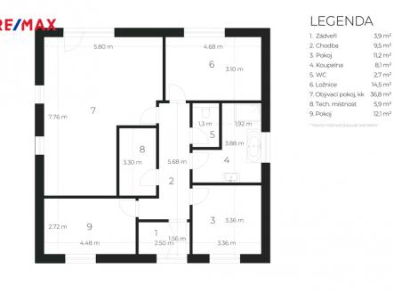 RD 4kk 106m2 | Prodej - pozemek pro bydlení, 1 113 m²