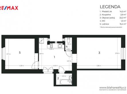 studie-byt-9-2d-planek-1.jpg | Prodej bytu, 2+kk, 62 m²