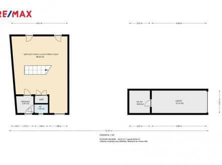 1. NP | Prodej bytu, 5+kk, 129 m²