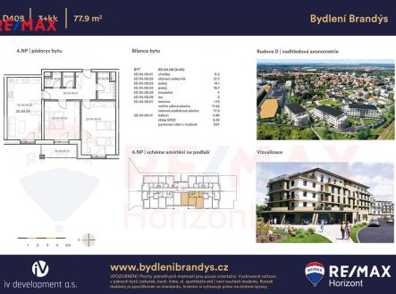 katalogovy-list-d408.jpg | Prodej bytu, 3+kk, 78 m²