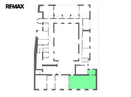 louny-sporitelna-2np-schema200cd.jpg | Pronájem - kanceláře, 65 m²