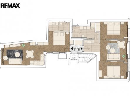 soueknicka-planek-bytu-po-rekonstrukci.jpg | Prodej bytu, 3+kk, 95 m²
