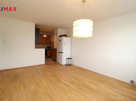 Obývací pokoj + kk | Pronájem bytu, 3+kk, 61 m²