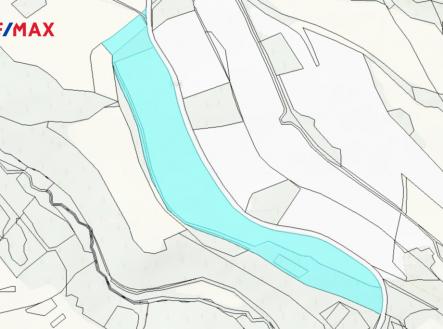 Katastrální mapa | Prodej - pozemek, les, 71 898 m²