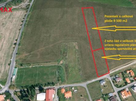 Prodej - pozemek pro komerční výstavbu, 9 500 m²