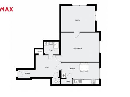 Orientační plánek | Prodej bytu, 2+1, 76 m²