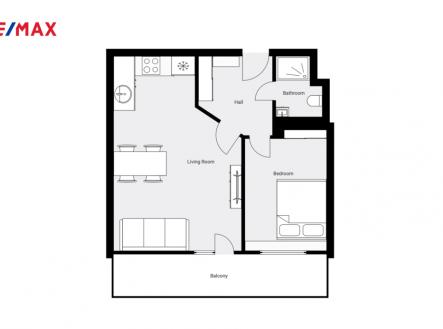 Plánek | Prodej - jiné, 44 m²