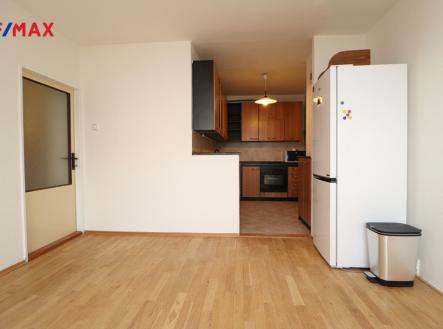 Obývací pokoj + kk | Pronájem bytu, 3+kk, 61 m²