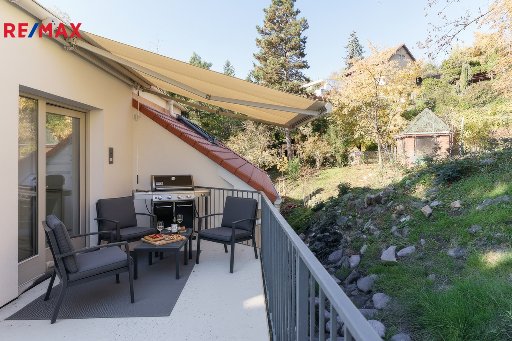 Prodej 4+kk s balkonem a terasou, Praha 10 - Záběhlice u Hamru